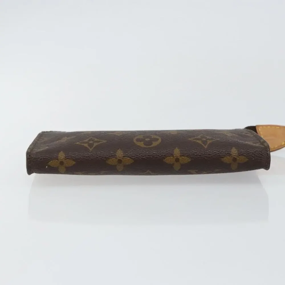 Louis Vuitton Monogram Bucket PM Accessory Pouch Brown